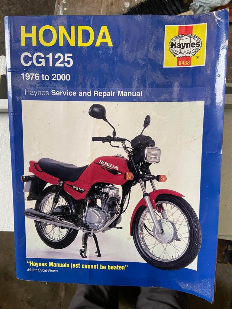 Honda CG 125 Service and Repair Manual
