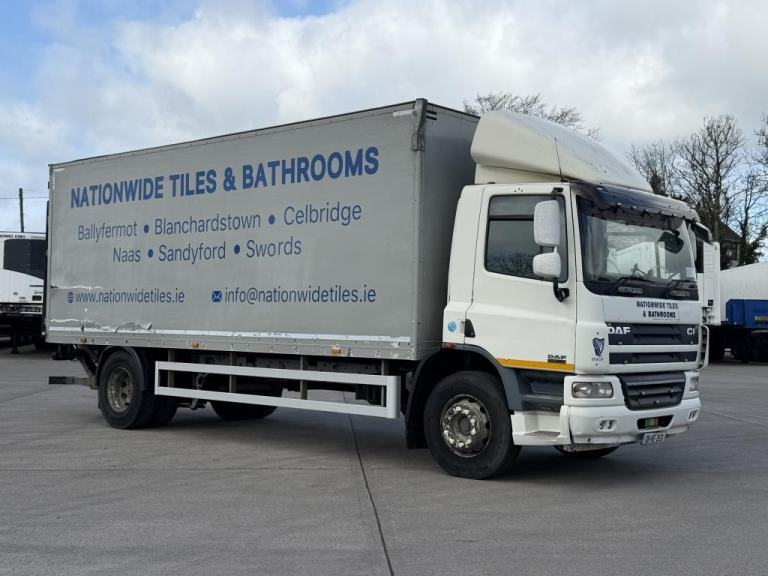 2008 DAF CF65 220 18 TON BOX VAN