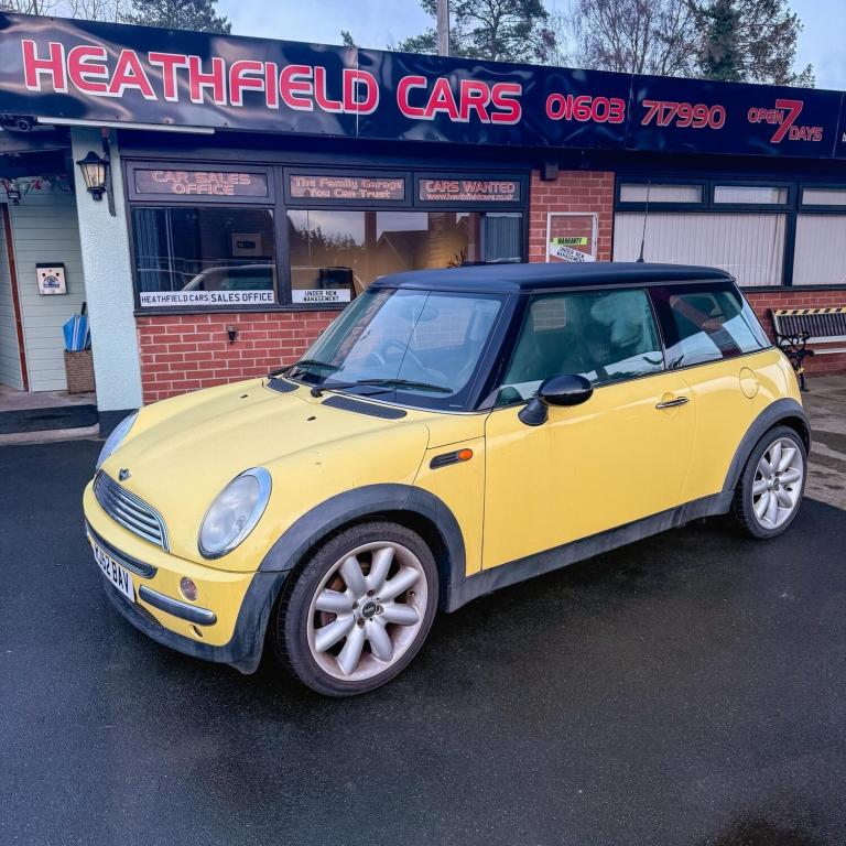 2002 MINI Hatch 1.6 Cooper 3dr HATCHBACK Petrol Manual