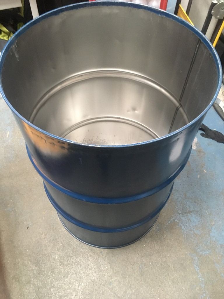 £15 top off Steel Oil BBQ drums, garden burner barrel 205 litre 44 gallon regular supply