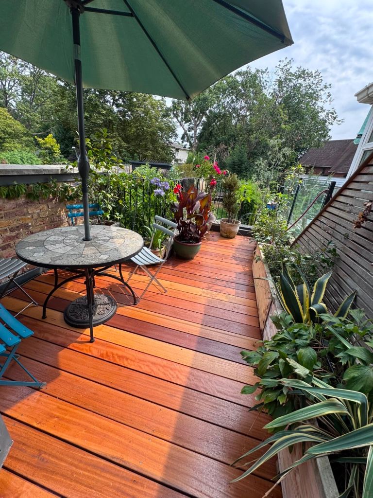 Smooth Balau Hardwood Decking Boards – New, Unused
