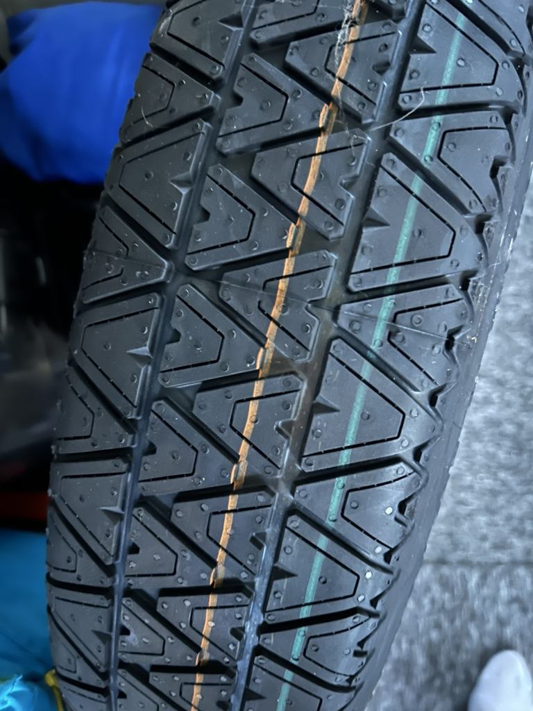 VW group space saver wheel and tyre