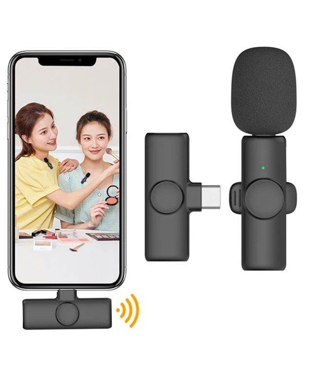 Wireless Lavalier Microphone Audio Video Recordings For Android - With ‘Echo’!  FREE UK P&P!!