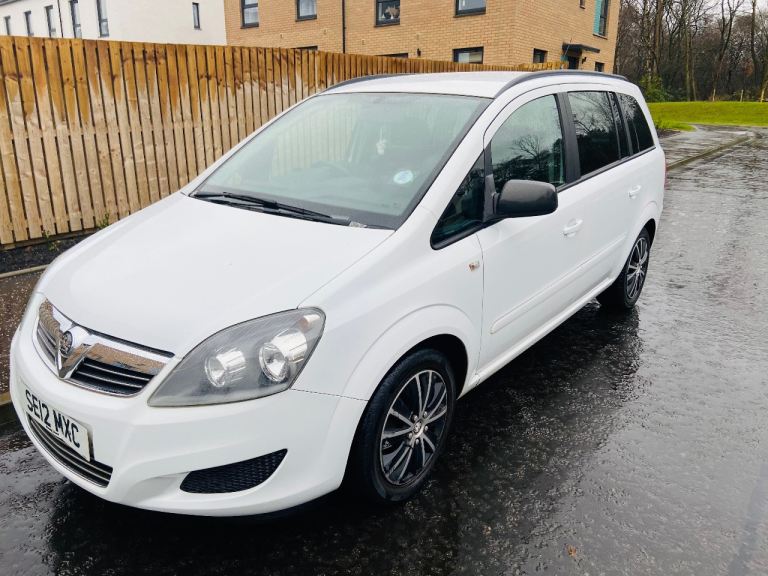 2012 Vauxhall zafira 1.6 exclusive , 7 seats ,Ulez  
