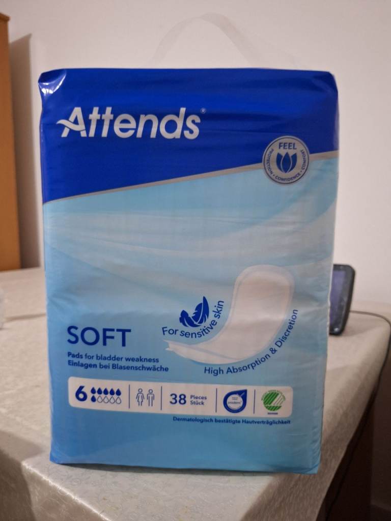 Attend Incontinence Unisex Pads X 38 X 4 Packs 