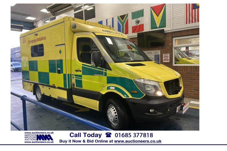 2015 Mercedes-Benz Sprinter 519 3.0CDI 190PS AUTO AMBULANCE / CAMPER ----------------------------...