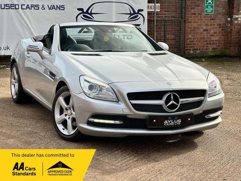 2012 Mercedes-Benz SLK 1.8 SLK200 BlueEfficiency Edition 125 G-Tronic+ Euro 5 (s/s) 2dr CONVERTIB...