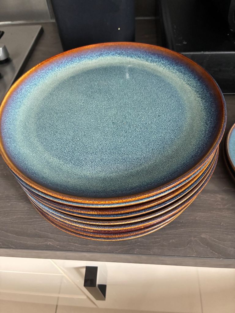 IKEA gladelig blue dinner set 45 pieces