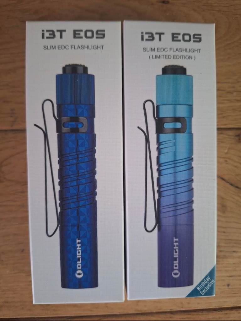 Torch collection Olight and Klarus brand new will post very rare 