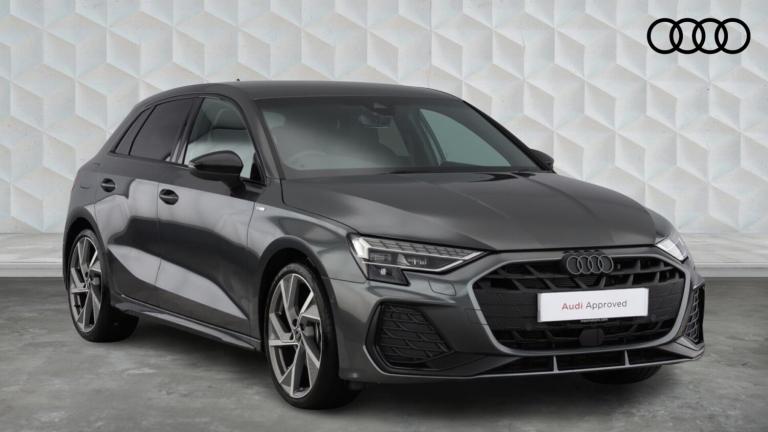 2025 Audi A3 TFSI 35 Black Edition Sportback S Tronic Euro 6 5-door Hatchback Petrol Automatic