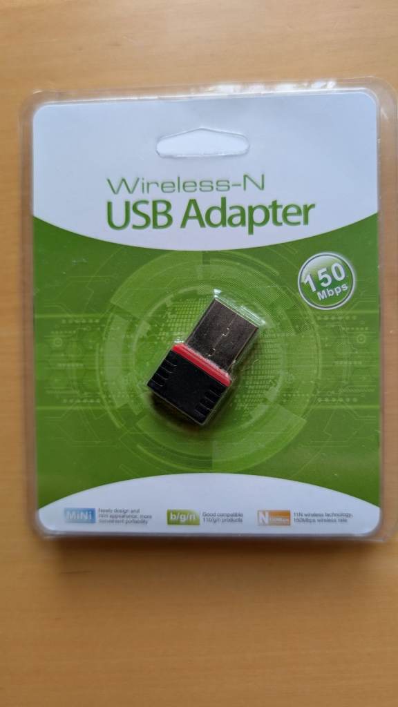 Wireless-N USB Adapter - used but surplus to requirement