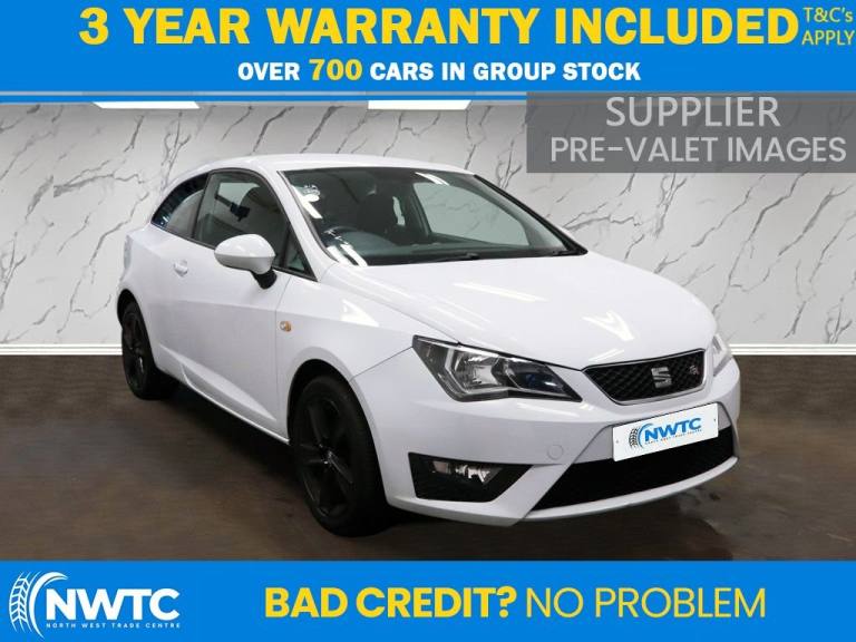 2016 SEAT Ibiza 1.2 TSI FR Sport Coupe 3dr Petrol Manual Euro 6 (90 ps) F/S/H X8! 1 FORMER  Hatch...