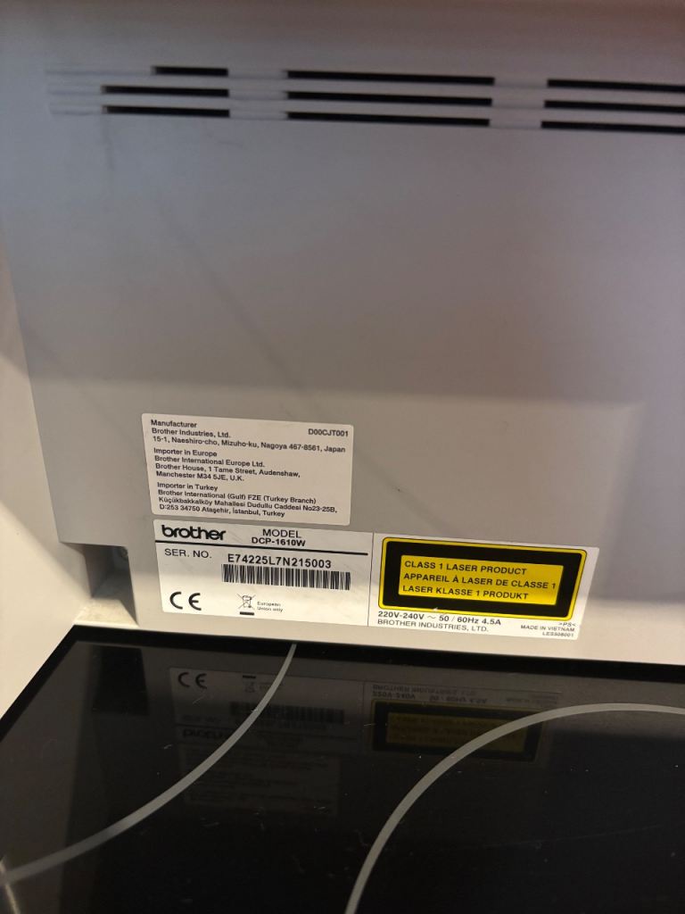 Printer and scanner 