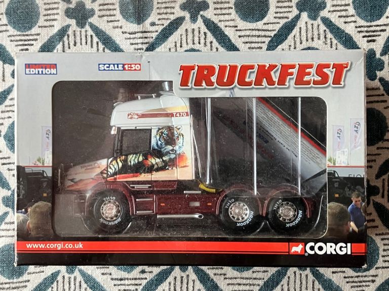 Rare Corgi CC12826 Scania T Topline - Wayne Catt Transport , Preston, Lancashire