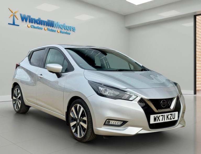 2021 Nissan Micra 1.0 IG-T Tekna Euro 6 (s/s) 5dr HATCHBACK Petrol Manual