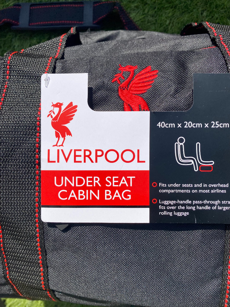 Liverpool Under seat cabin bag with Liver Bird