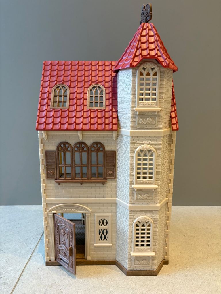 Sylvanian Families Red Roof Tower House with Elevator