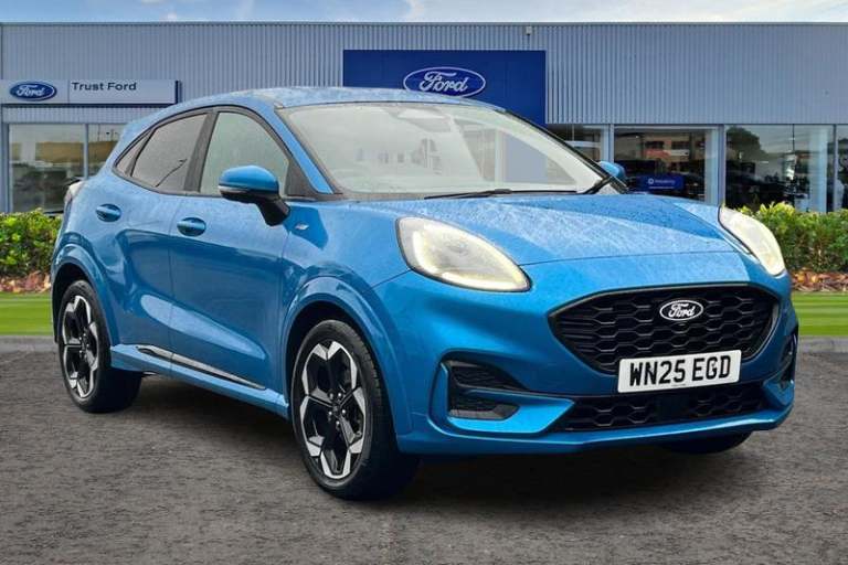 2025 Ford Puma 1.0 EcoBoost Hybrid mHEV 155 ST-Line X DCT*REAR CAMERA -  SAT NAV - APPLE C Hatchb...