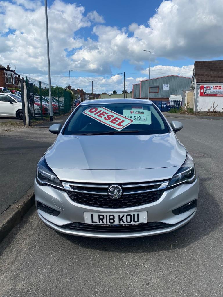 2018 Vauxhall Astra 1.6 CDTi 16V ecoTEC Tech Line Nav 5dr HATCHBACK Diesel Manual