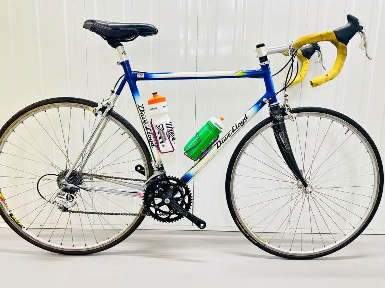 DG Dave Lloyd size/M Steel Carbon Road Bikd STI Gesrs Fully Serviced