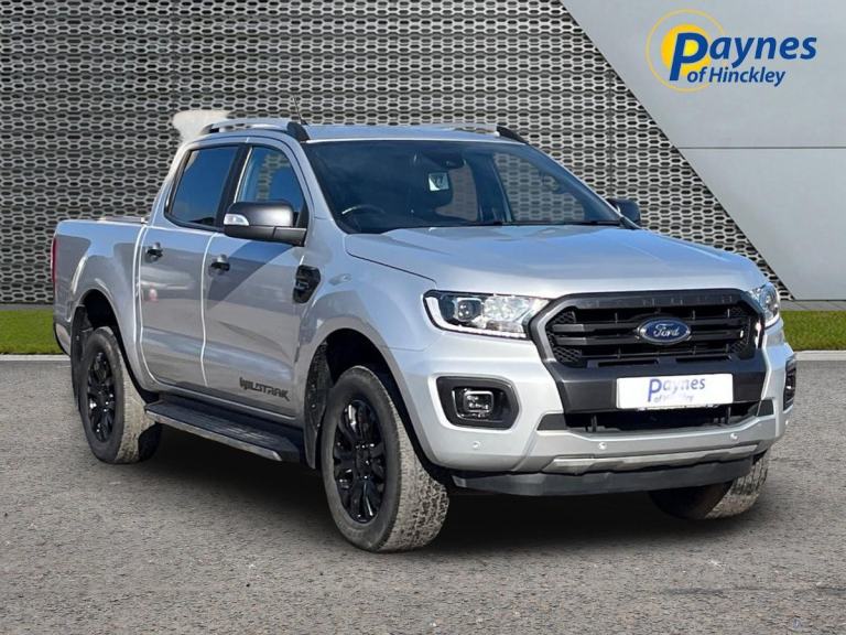2023 Ford Ranger Wildtrak 2.0 TDCi 213ps 10 Spd AUTO Moondust Silver 18" ALLOYS