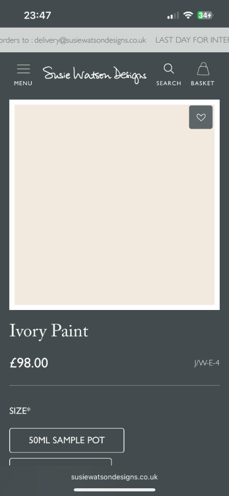 Susie Watson paint