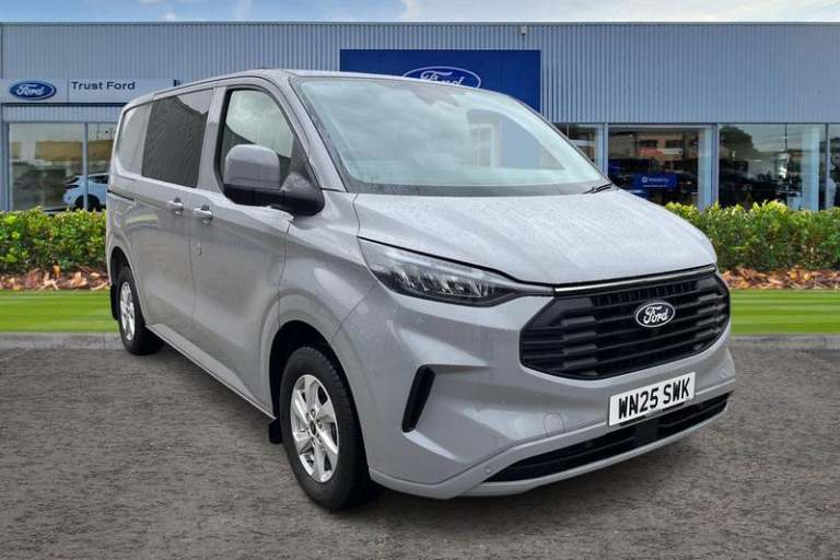 2025 Ford Transit Custom 320 Limited AUTO L1 SWB Double Cab In Van FWD 2.0 EcoBlue 136ps Low Roof...