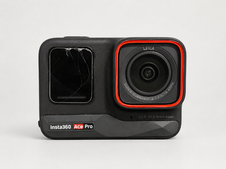 Insta360 Ace Pro 8K Action Camera – Fully Working – Front Screen Cracked