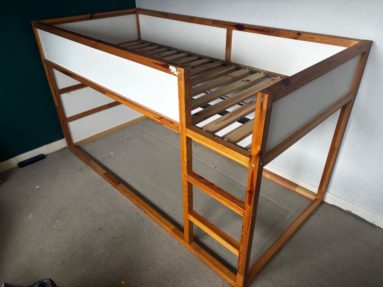 IKEA Kura Pine Bunk Bed - disassembled 