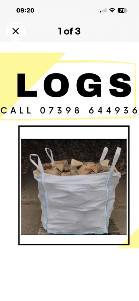 Fire wood logs for sale