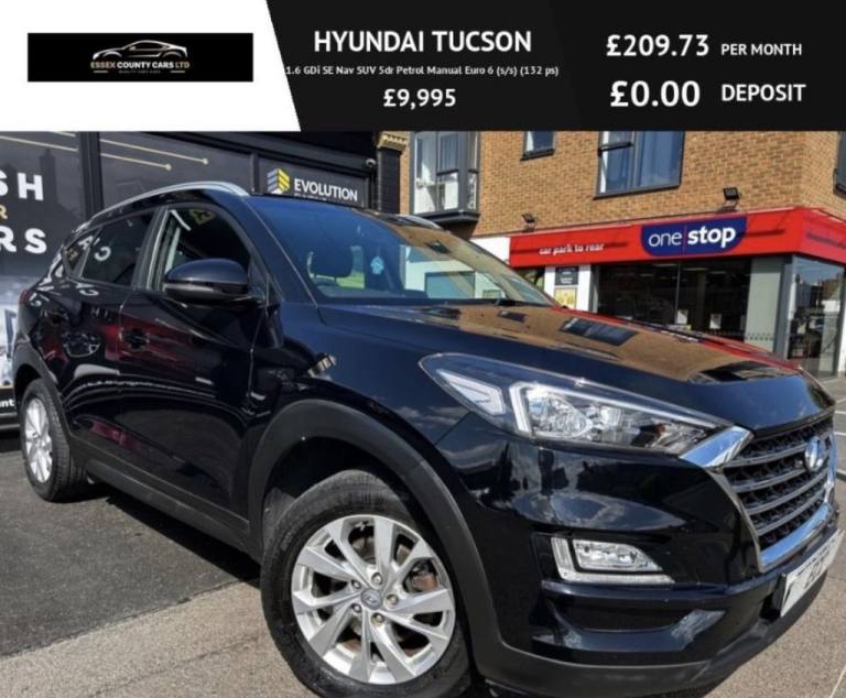 2019 Hyundai TUCSON 1.6 GDi SE Nav SUV 5dr Petrol Manual Euro 6 (s/s) (132 ps) ESTATE Petrol Manual