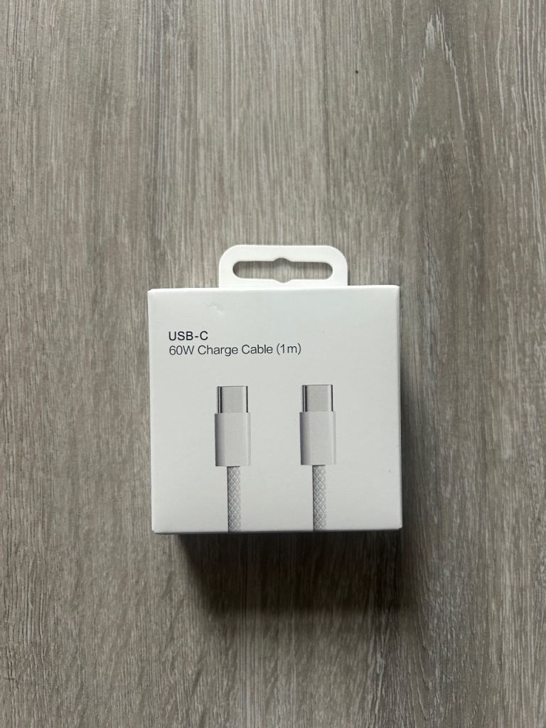 USB C TO USB C Charging Cable 1M Braided