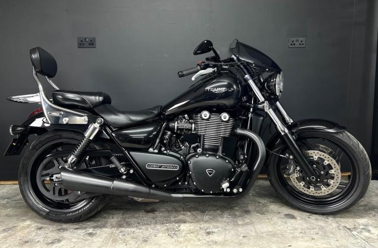 2015 65-PLATE TRIUMPH THUNDERBIRD 1700 NIGHTSTORM * 13,854 MLS * FSH * EXTRAS *