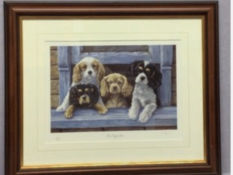 Paul Doyle the royal box framed print LTD 452/500 SIGNED by Paul Doyle 