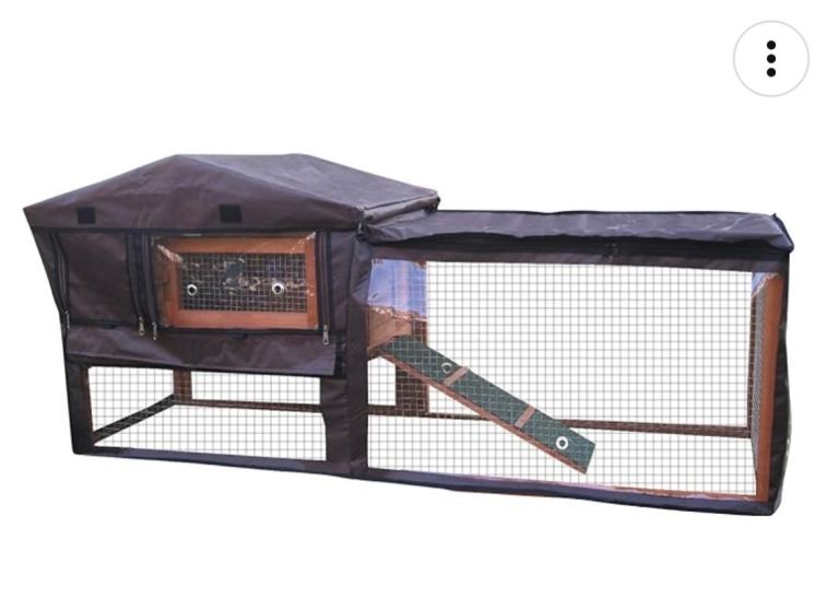 Rabbit hutch and thermal cover