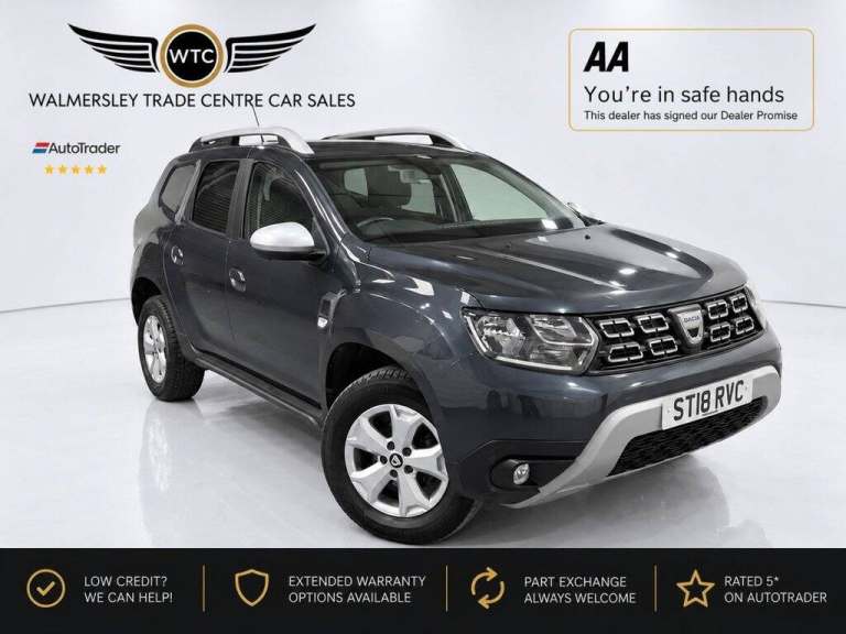 2018 Dacia Duster 1.6 SCe Comfort SUV 5dr Petrol Manual Euro 6 (s/s) (115 ps) HATCHBACK Petrol Ma...