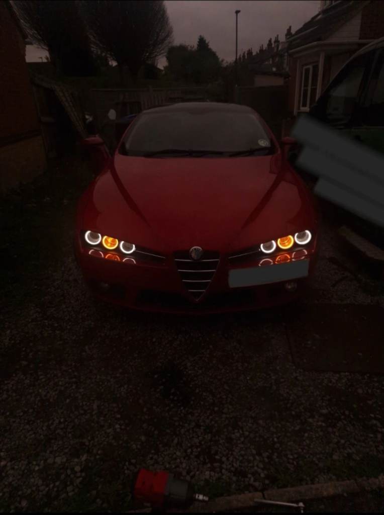 Alfa Romeo Brera 159 Halo Angel Eyes Headlights