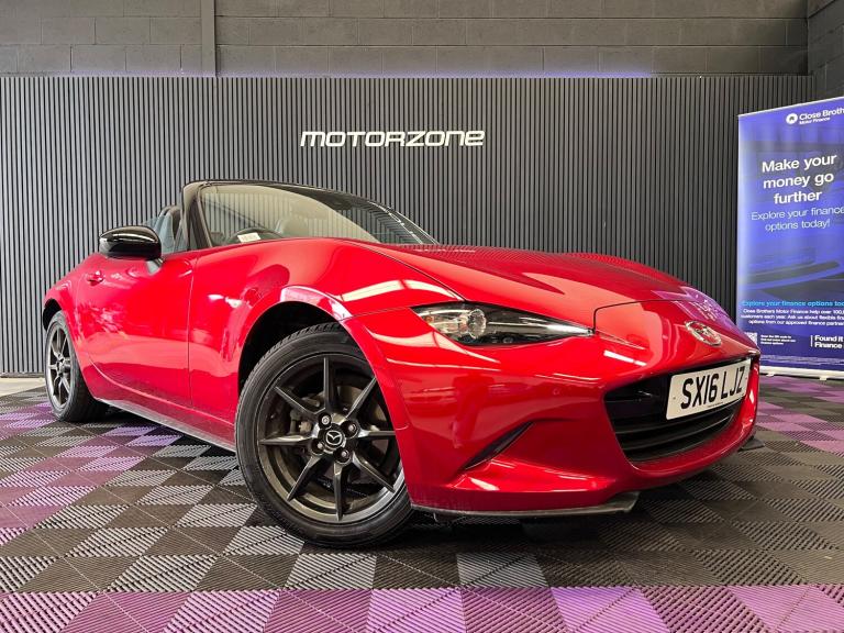 2016 Mazda MX-5 1.5 SKYACTIV-G Sport Nav Convertible 2dr Petrol Manual Euro 6