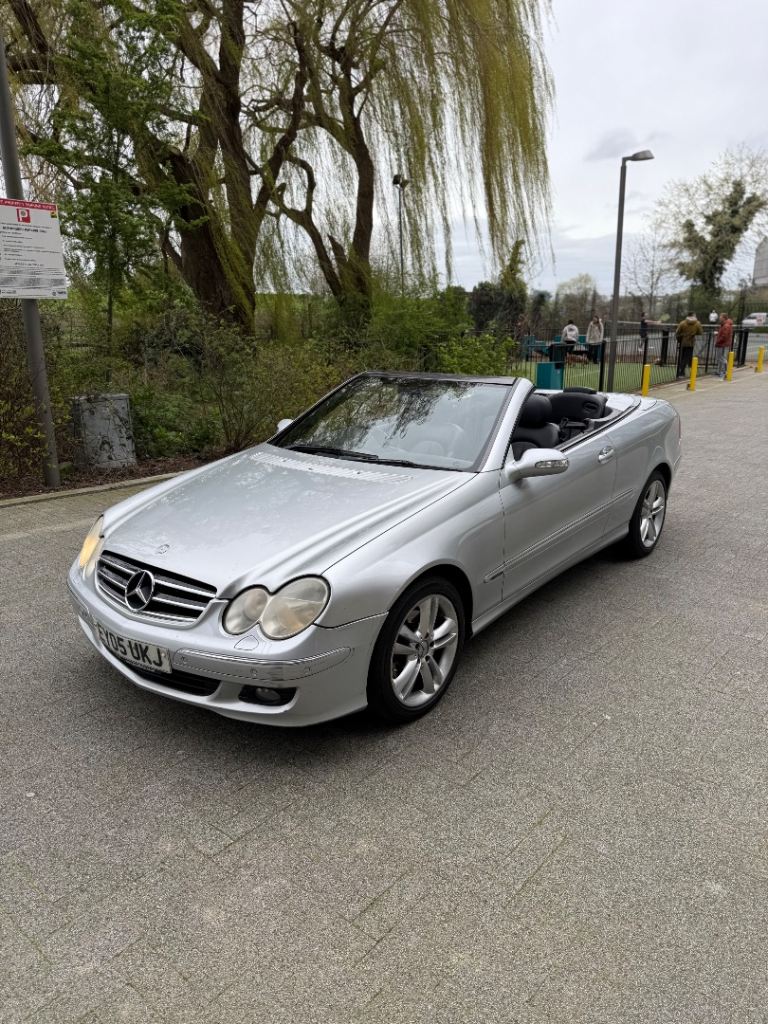 Mercedes-Benz, CLK, Convertible, 2005, Automatic, 1796 (cc), 2 doors, ULEZ free, 127 k mlg