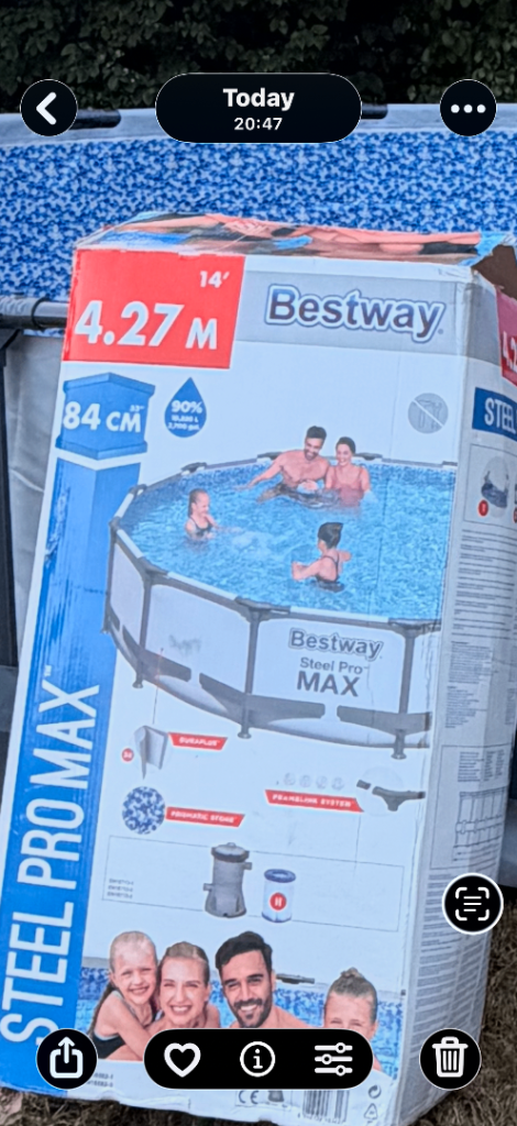 Bestway Paddling pool 14ft 