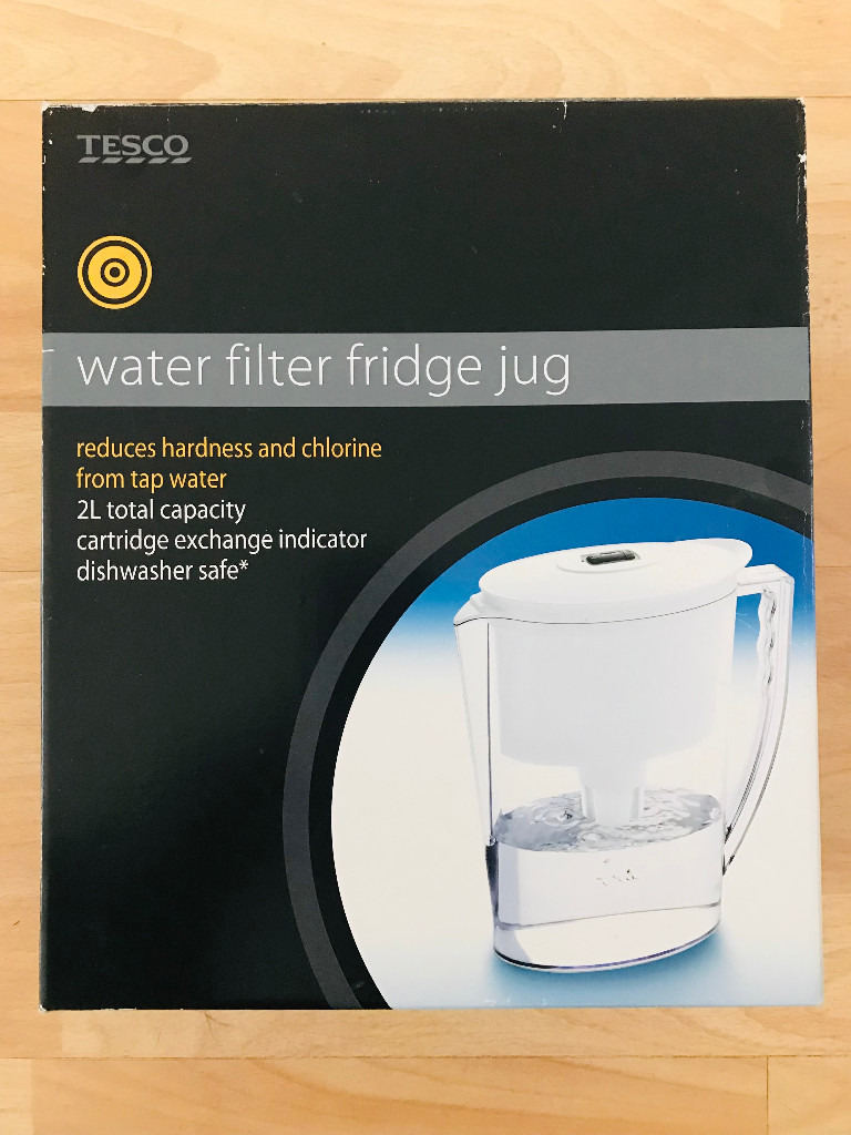 Tesco Water Filter Fridge Jug 2L