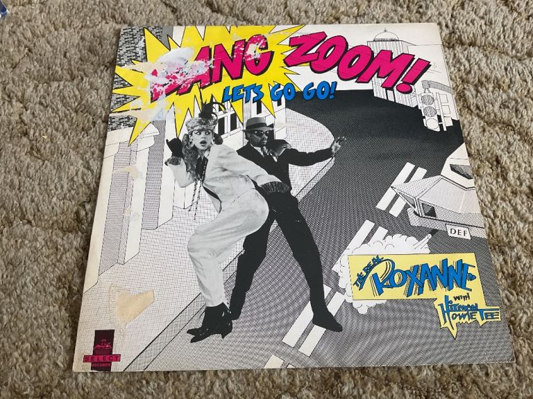 THE REAL ROXANNE WITH HITMAN HOWIE TEE - BANG ZOOM LET’S GO 12” HIP HOP