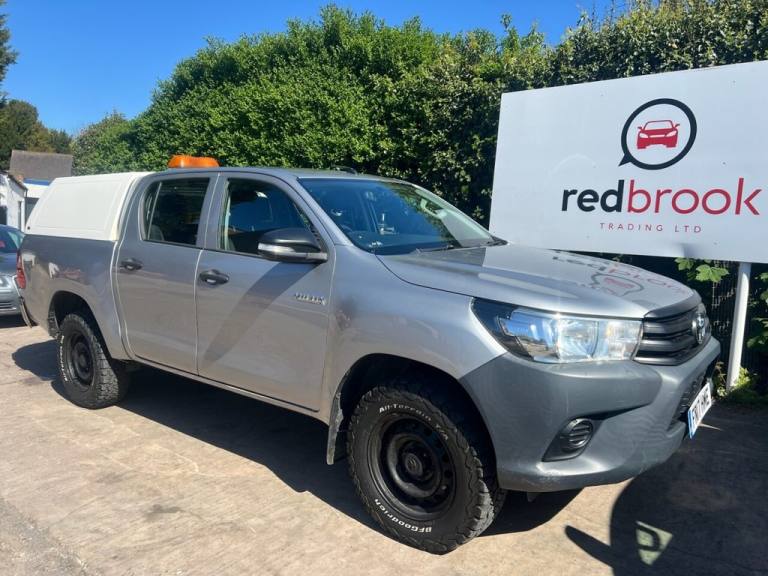 2017 Toyota Hilux 2.4 D-4D Active Pickup Double Cab 4dr Diesel Manual 4WD Euro 6 (3.5t) (150  Pic...