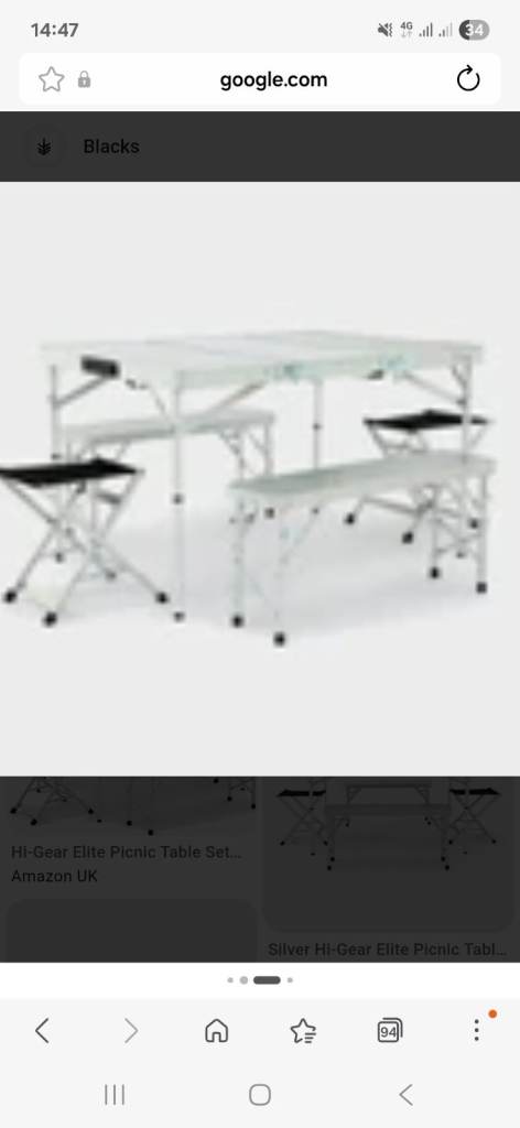 Hi gear elite picnic table 