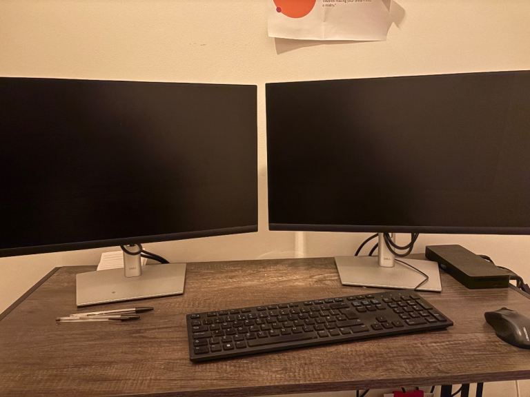 image for 2 × by Dell P2422H 24” Full HD Monitors – Excellent Condition £65 each or £120 for both (save £10)