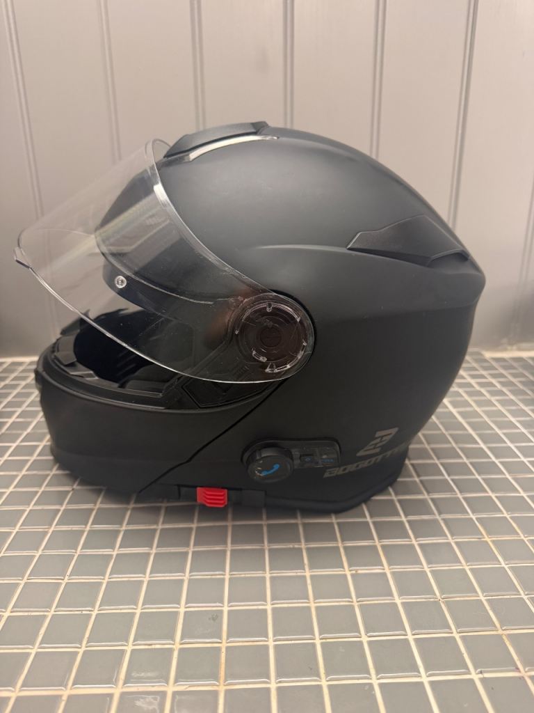 Bogotto V271 BT Bluetooth Motorcycle Helmet – Virtually Brand New