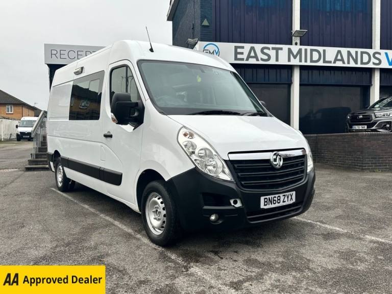 2018 Vauxhall Movano 2.3 CDTI H2 Van 130ps PANEL VAN DIESEL Manual