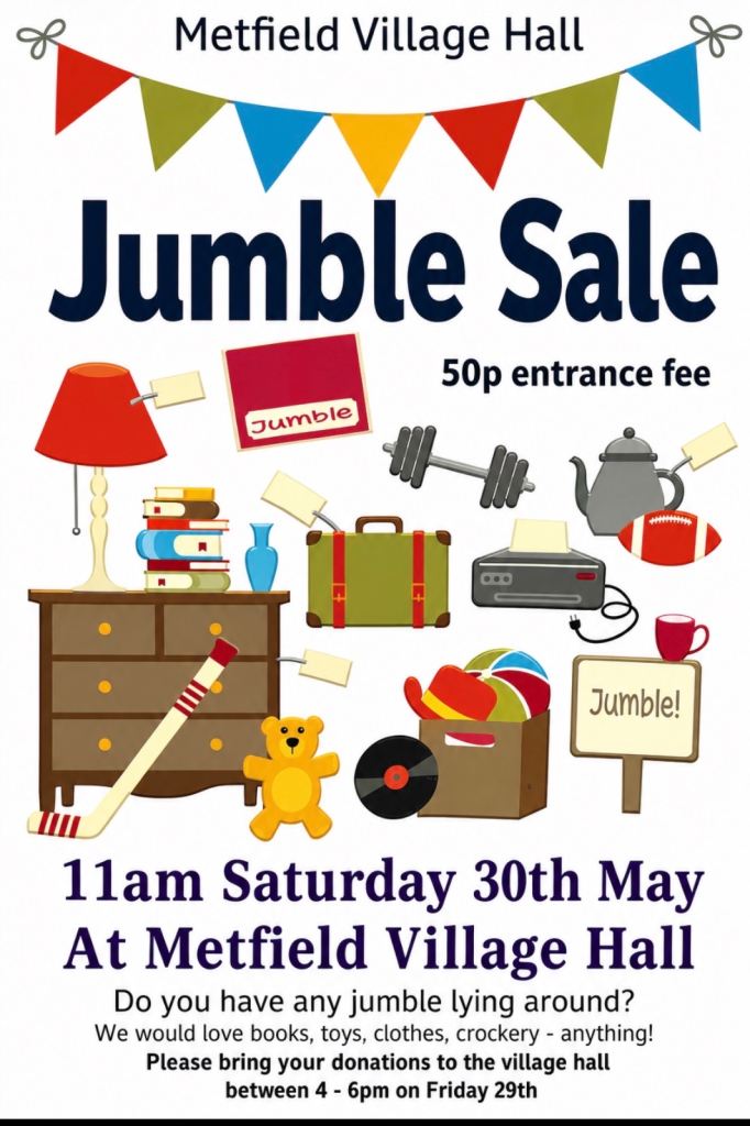 Metfield's famous Jumble