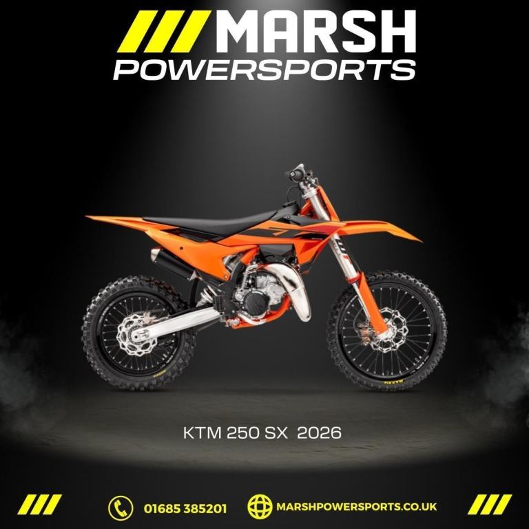 250 SX 2026 Model - KTM Main Dealer - Reserve NOW