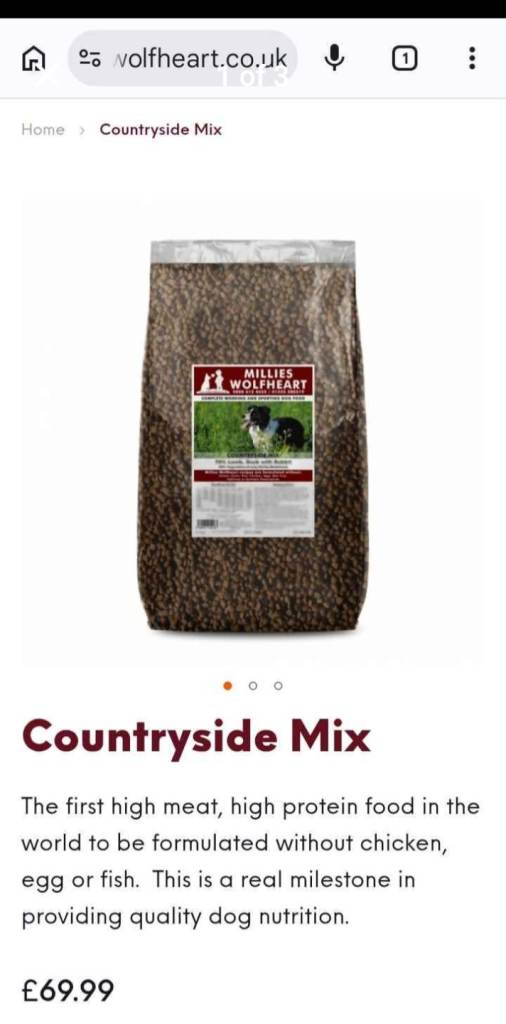 Millies Wolfheart DogKibble